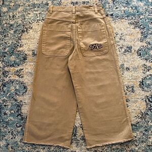 SOLO Semore VTG Extra Baggy Wide Leg Khaki 90’s USA Skater Pants Size 30